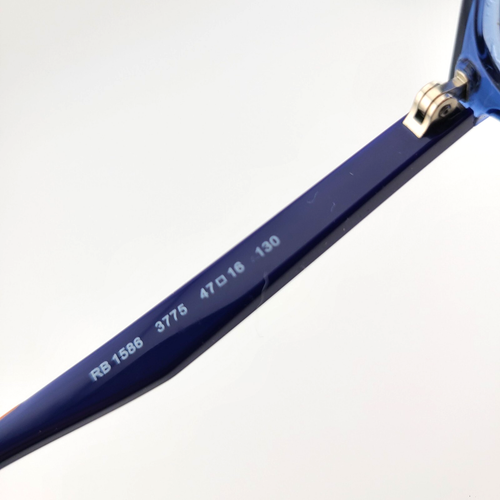 Ray-Ban RB 1586 3775 Kids Eyeglasses FRAMES ONLY 47-16-130 Blue Orange Full Rim - Picture 13 of 16