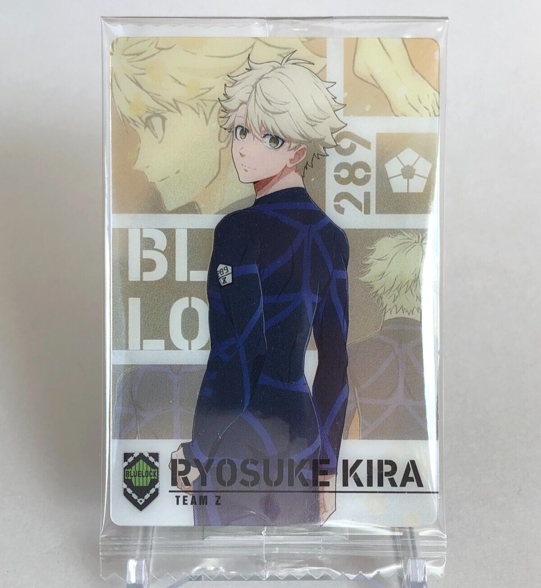 Ryosuke Kira Team Z Blue Lock Wafer Card N1-05 BANDAI Kodansha