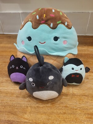 Squishmallows Stoff Kinder Spielzeug Lot Konvolut Maya Herbst Orca Kelly Toys Cosco gebraucht