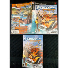 Splashdown: Rides Gone Wild PS2 Case W/Manual - NO Game