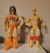 WWE Hulk Hogan vs Ultimate Warrior Jakks Classic Superstars WrestleMania VI Set