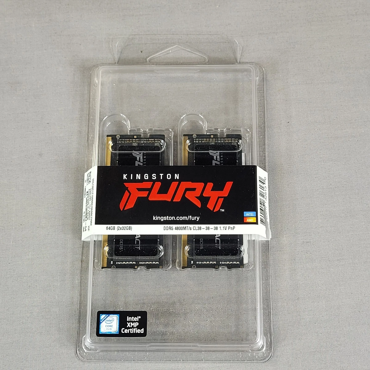 キングストン DDR4 2666 64GB (32GBx2) SO-DIMM
