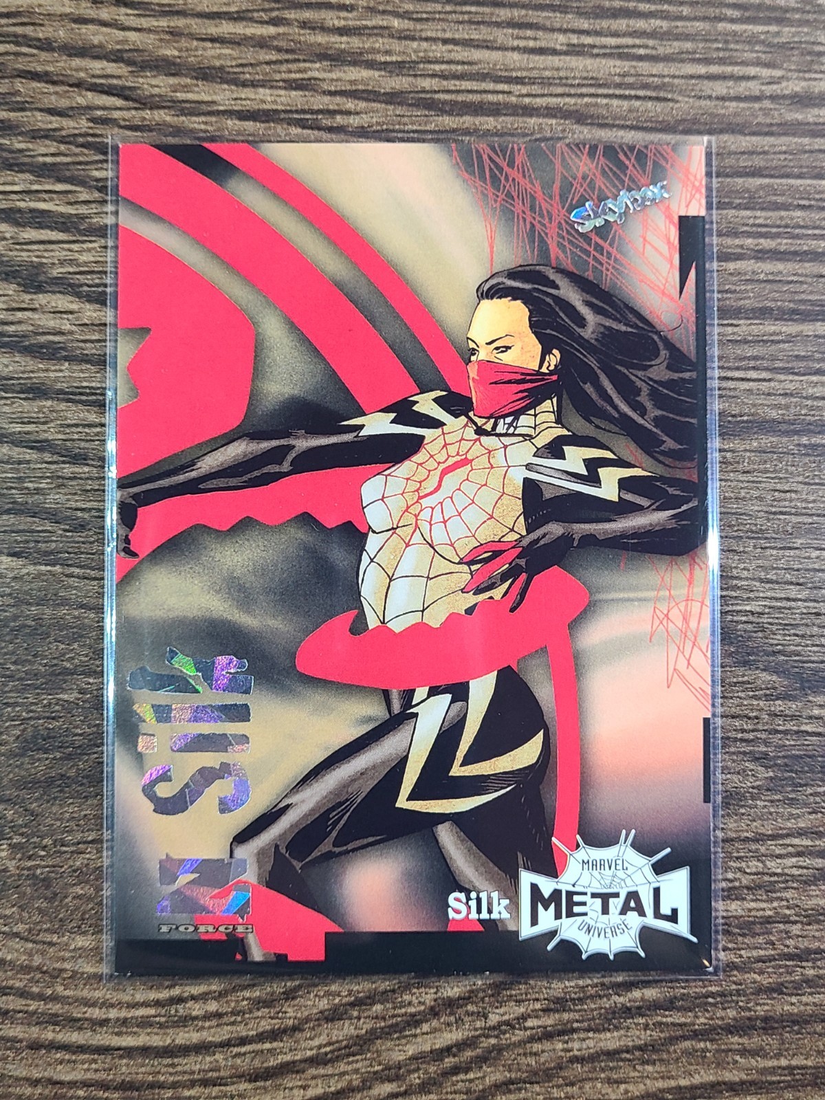2021 Marvel Metal Universe Spider Man Silk Z Force Amazing Rave #52/62 Z-35