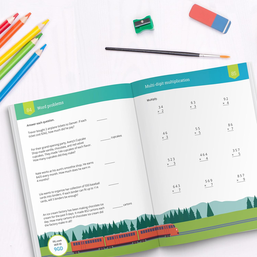 IXL Multiplication 3Rd Grade Math Workbook, Mathematics Book for Kids Ages 8-9 C - Picture 7 of 7