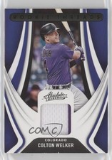 2022 Panini Absolute Retail Rookie Threads Green /199 Colton Welker #RT-WE 1c0k