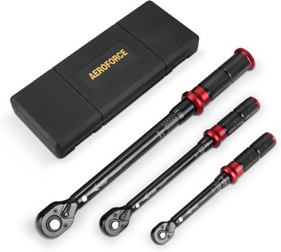Professionelles 3-teiliges Drehmomentschlüssel Set für Fahrrad, Auto, Motorrad