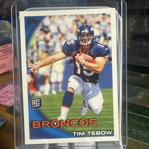 🔥2010 Topps - Tim Tebow #440 Running Ball (RC)🔥