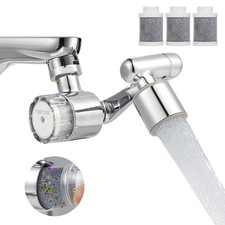 Water Filter for Sink Faucet,1080 Rotating Tap Extender, Remove Chlorine, Ta...