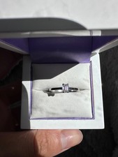 GIA Certified Natural Diamond Engagement Ring 0.30ct F VS1 18ct White Gold
