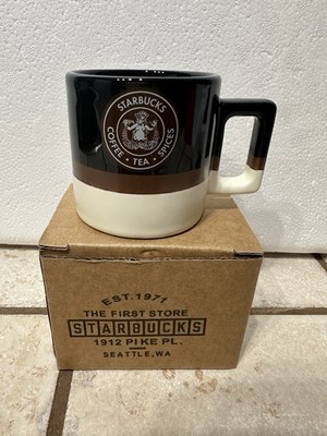 Starbucks First Store Pike Place Market Demi Espresso Mug 2oz