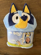 NWT Bluey Toddler Hooded Blanket 50x30 NoJo Plush Soft Cozy Kids