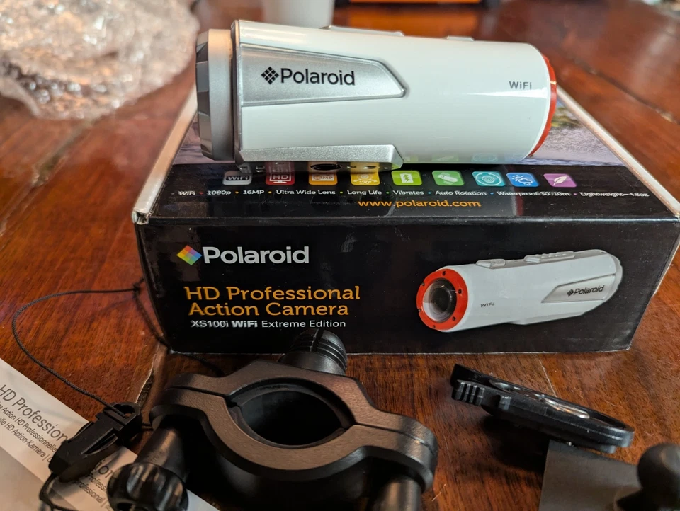 Polaroid XS100i HD Professional Action Camera WiFi Extreme Edition Used - Image 4 of 4