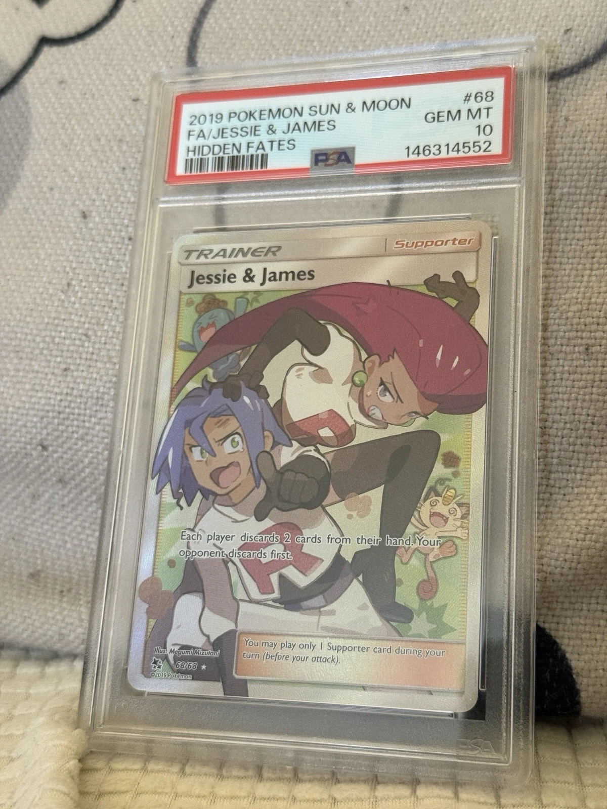 PSA 証明番号の確認方法: - PSA Japan 103231886