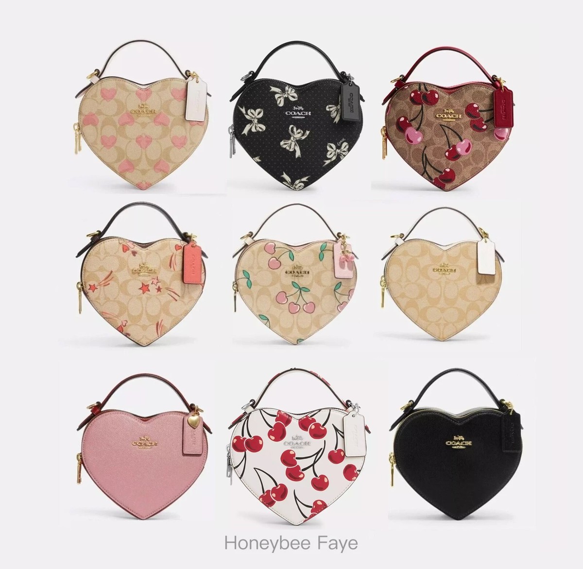 NWT COACH Heart Crossbody Valentine's Day | eBay