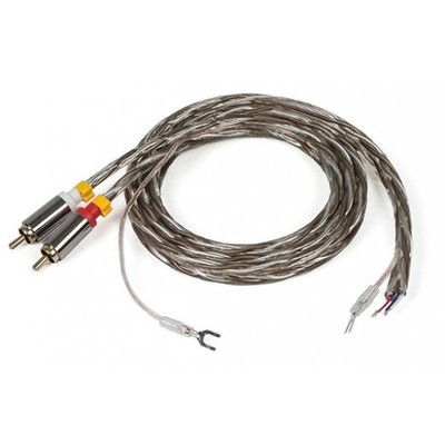 Pro-Ject Connect it E Phonokabel RCA-E 2x RCA Stecker + lose Enden 123 cm