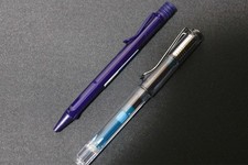 LAMY Safari 2-Piece Pen Set Dark Dusk Ballpoint & Blue Ink Rollerball