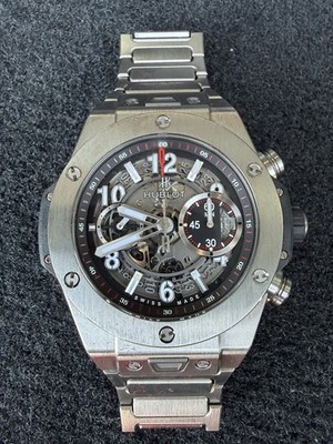Hublot Big Bang Unico 411.NX.1170.NX  skeleton dial titanium