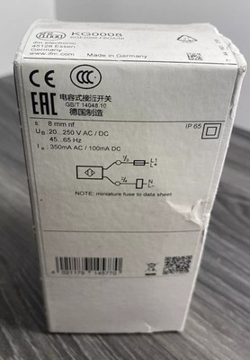 One New IFM KG0008 Proximity Switch Sensor   #zc
