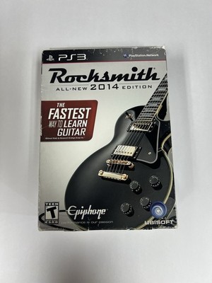 Rocksmith 2014 Edition Game And Real Ton Cable (PlayStation 3, PS3) CIB NEW