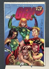 Gen 13 #1 - J Scott Campbell & Alex Garner Cover, Jim Lee, Brandon Choi Image