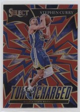 2021-22 Panini Select Turbocharged Red Prizm Stephen Curry #3 4f5