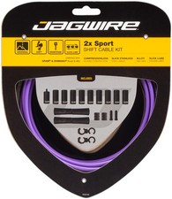 Jagwire 2x Sport Shift Cable Kit /, Purple