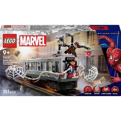 76321 LEGO  MARVEL SUPER HEROES Spider-Man vs. Doc Ock: Showdown in der U-Bahn