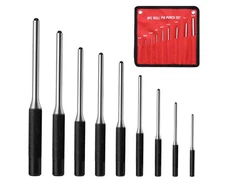 Roll Pin Punch Set 9pcs 1/16 - 5/16 Removing Repair Tools 9pcs Pin Punches