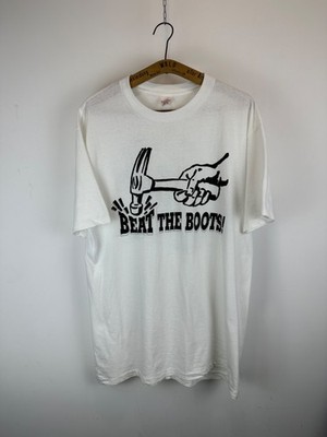 Vintage Frank Zappa Shirt Beat the Boots Tee 90s XL Primus Jimi Hendrix Boots