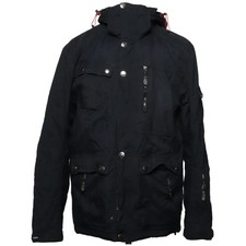 Falcon, Winterjacke, Herren, Größe: M, Schwarz, Polyamid/Polyester #I9A