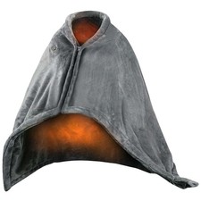 59 Plus 31in USB Heated Blanket Electric Heated Blanket Heated Poncho Shawl Wrap