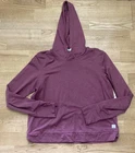 Women's Vuori Dark Red Heather Halo Sweatshirt Hoodie Size Medium M EUC