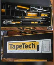 TapeTech drywall tools & CASE pre-owned Excellent Condition Used Once