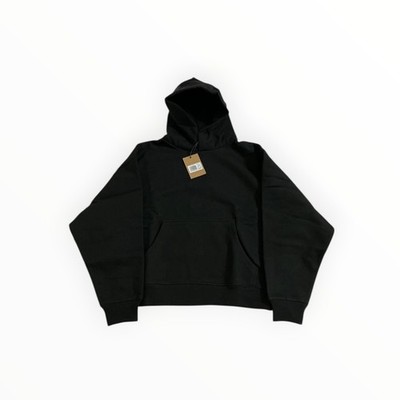 Garms Affiliated Mens Small Black Pullover Hoodie London Streetwear Heavyweight