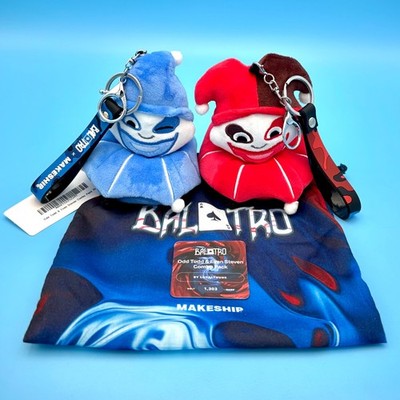 Balatro Odd Todd & Even Steven Keychain Plush Set Official Plushie MakeShip
