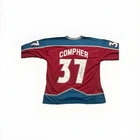 J.T. Compher Colorado Avalanche #37 Signed Custom NHL Hockey Jersey