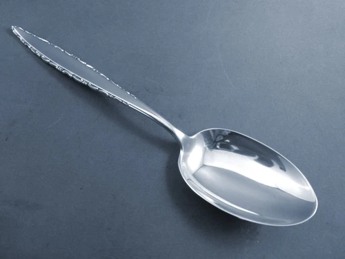 LACE POINT-LUNT STERLING PLACE OVAL SOUP SPOON