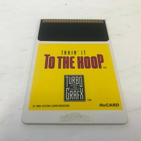Takin it To The Hoop - Turbo Grafx (RK)