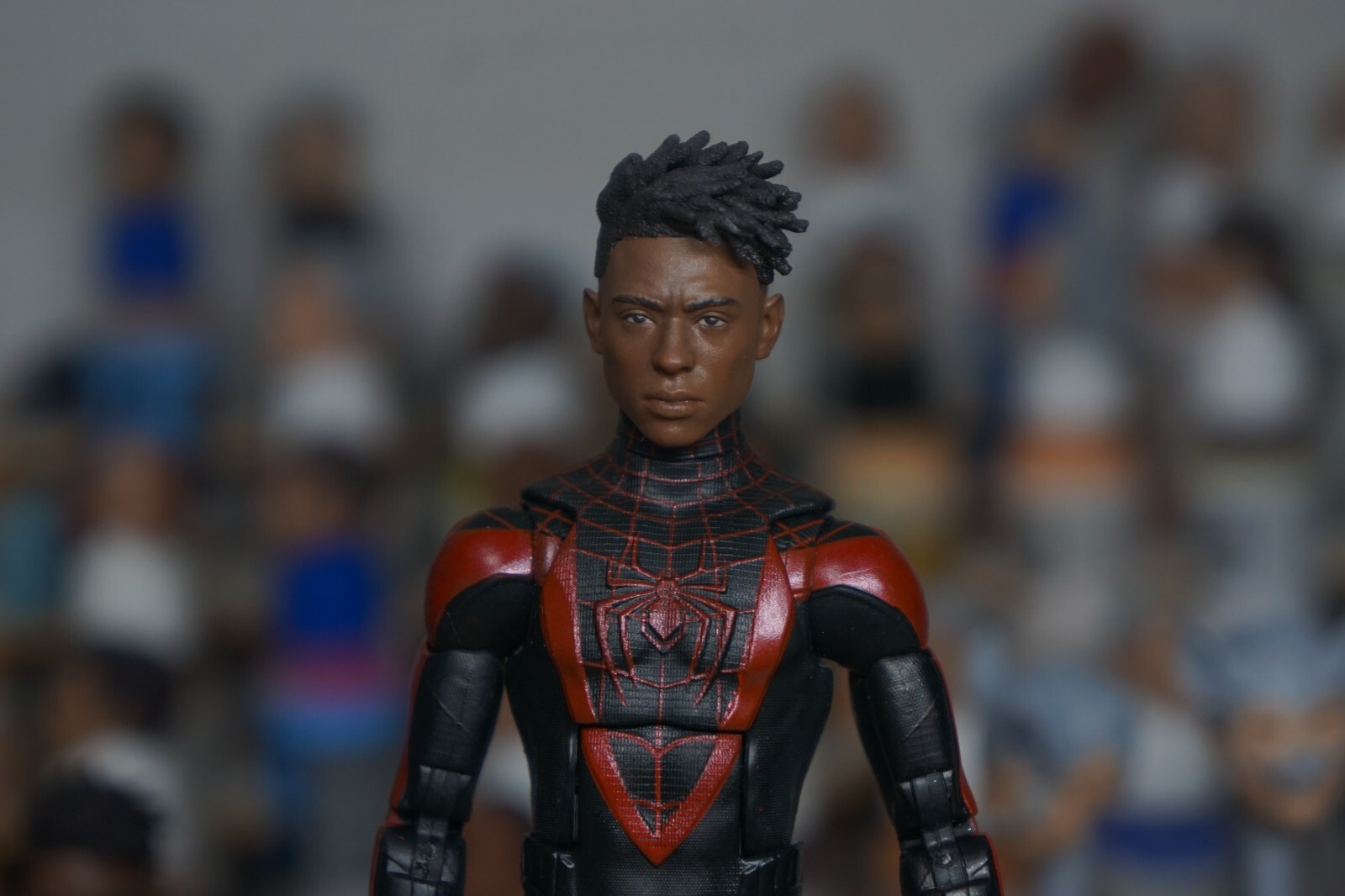 1/12 Marvel Legends PS Spiderman Miles custom painted head | eBay