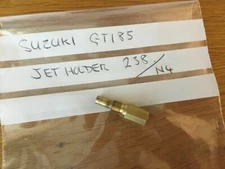 Suzuki GT185 carburettor jet holder nozzle tube 238 over N4  , See below 