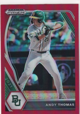 2021 Prizms Red RC Andy Thomas Prizm Draft Rookie FR1783