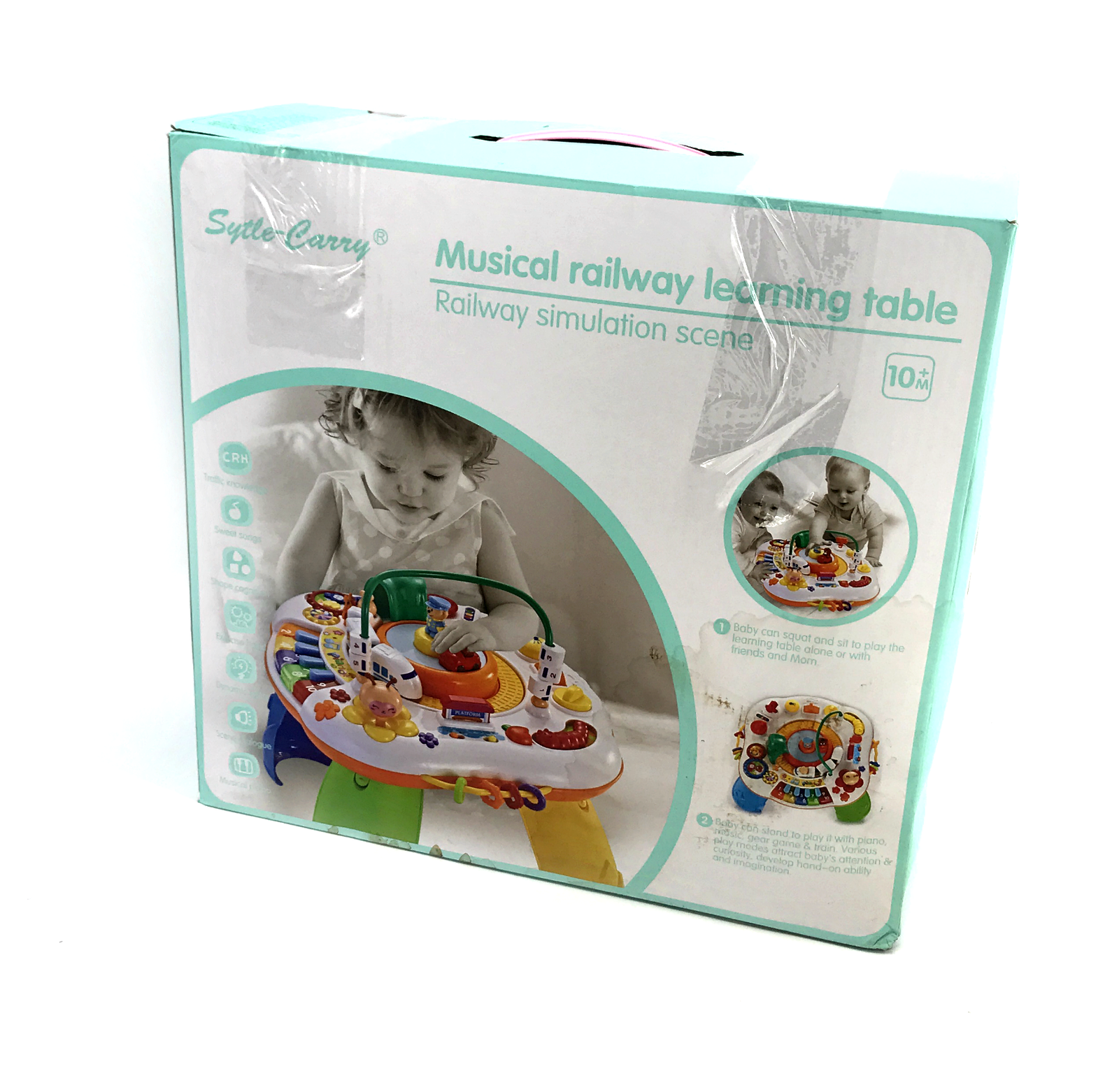 musical railway learning table