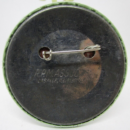 R*PE Cut it out or we'll Cut it off Pin Button Pinback Vintage 2.25 inch - Picture 2 of 2