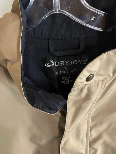 Dry Joys Footjoy Wind Golf Zip SWEATER Large L  - Afbeelding 7 van 14