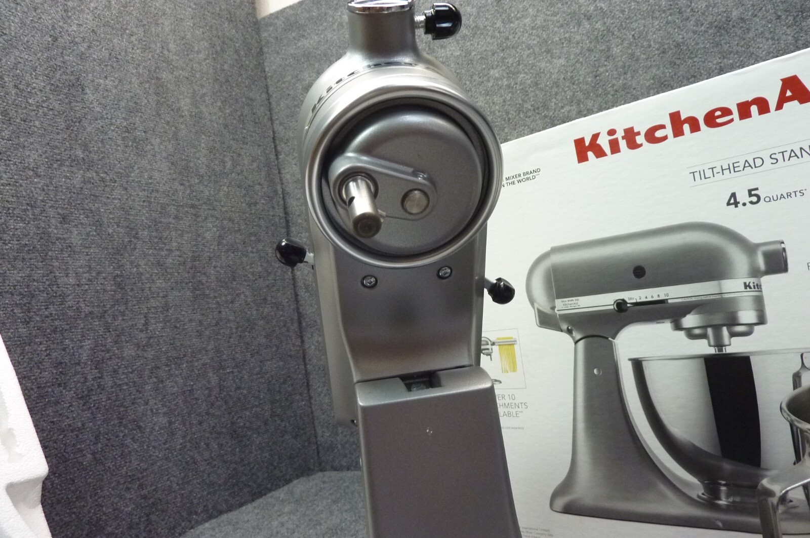 KitchenAid DELUXE TILTHEAD STAND MIXER Silver 883049599755 eBay