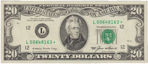 American Art Classics Abbott And Costello Million Dollar Bill - Pack Of 5, Novelty Commemorative Currency