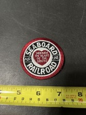 Vintage Unused Railroad Patch Seaboard