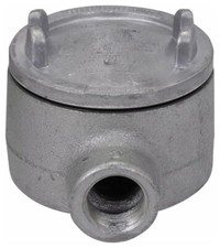 Crouse-Hinds GUAB47, Rigid Conduit Outlet Box And Cover, 1 1/4", 1 PC