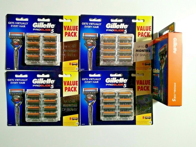 Gillette PROGLIDE 5 Razor Blades - 8 Pack for sale online | eBay