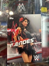 Rosa Mendes Topps Autographed Card